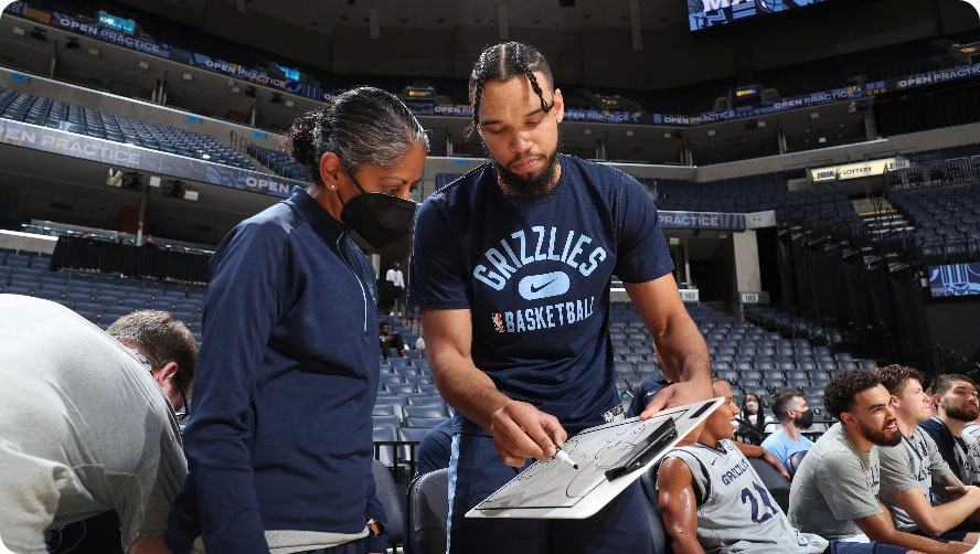 Careers and Innovation Coaching NBA Classroom