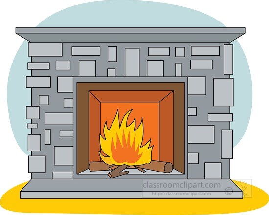 Home and Household Clipartfireplace