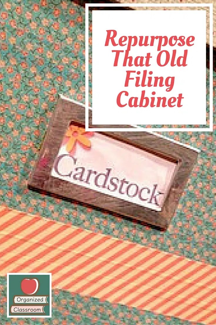 Filing Storage Solution Classroom Freebies