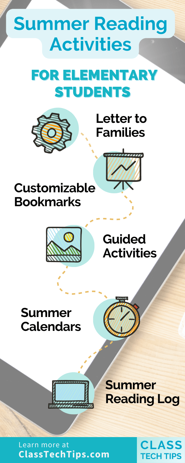 5 Summer Reading Activities for Elementary Students - Class Tech Tips