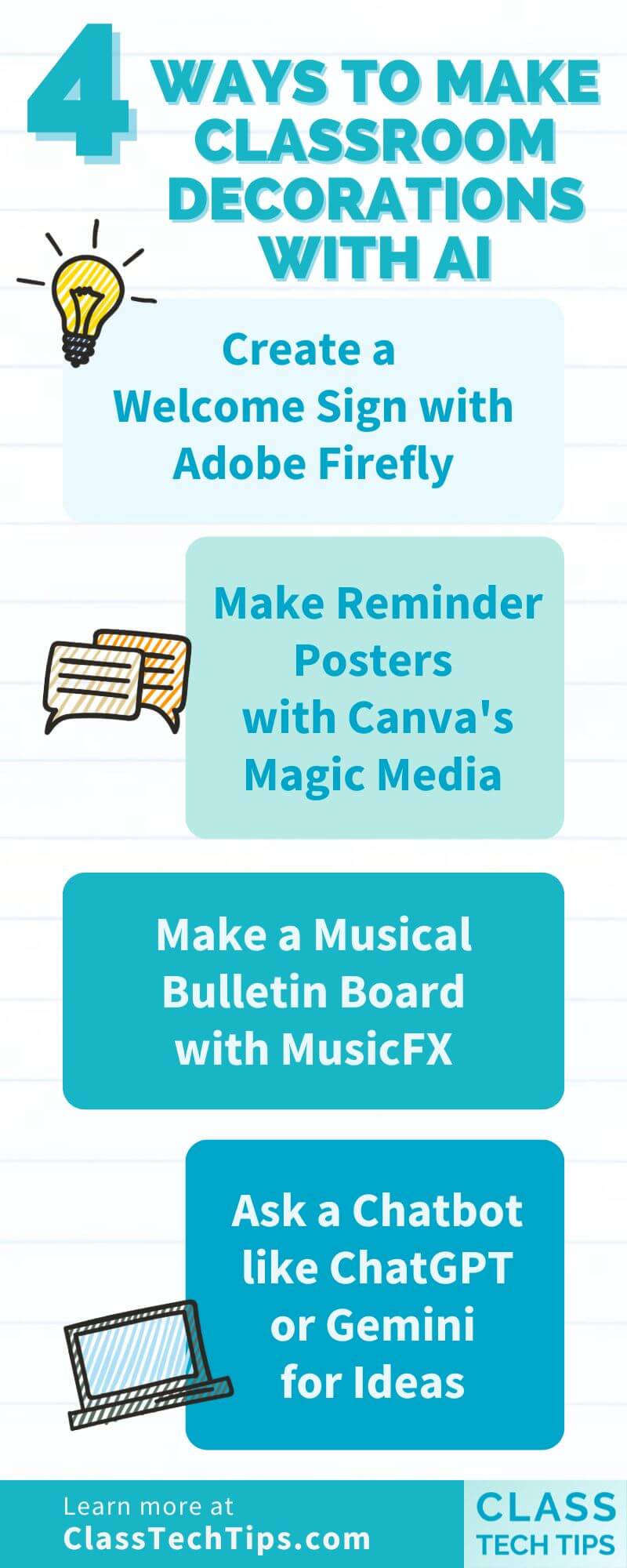 How to Make Classroom Decorations with AI Class Tech Tips