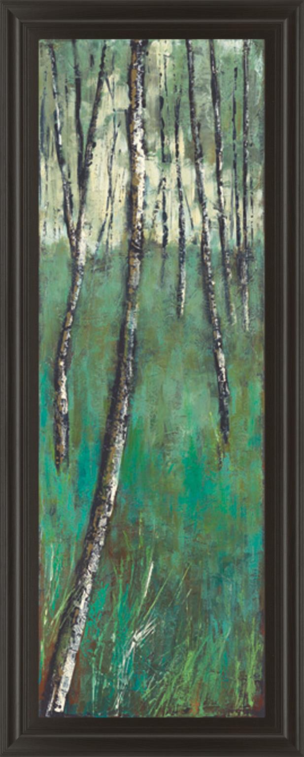 18 in. x 42 in. "Nature Companion Il" By Solis Framed Print Wall Art Classy Art