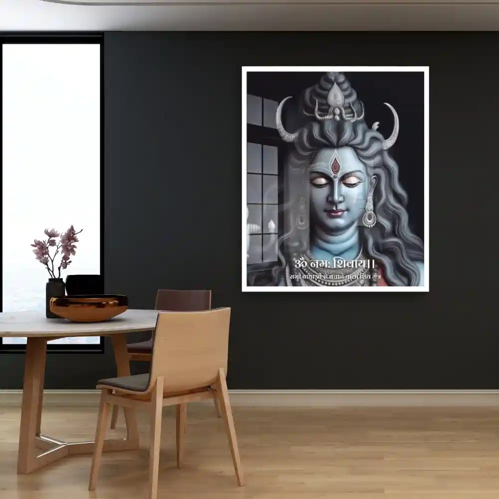 Om Namah Shivaya Mantra Wall Art