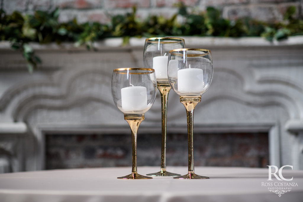 3 Piece Gold Stem Set Classy Event Rentals Hampton Roads Premiere