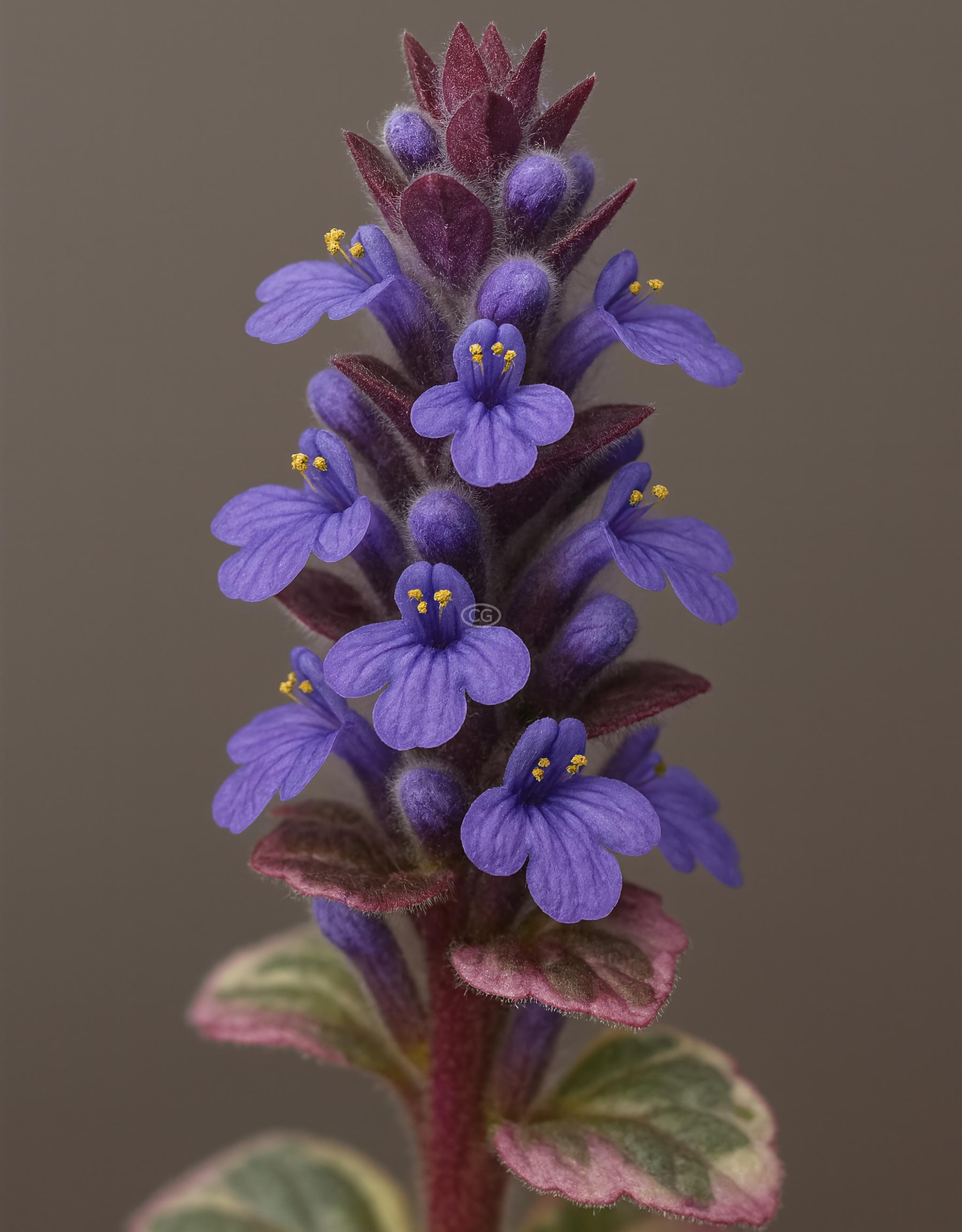 Ajuga Burgundy Glow Ajuga Reptans Burgundy Glow