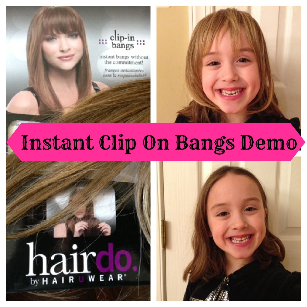 Beauty Demo Clip On Bangs Classy Mommy