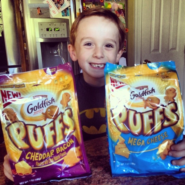 Gluten Free Goldfish Puffs