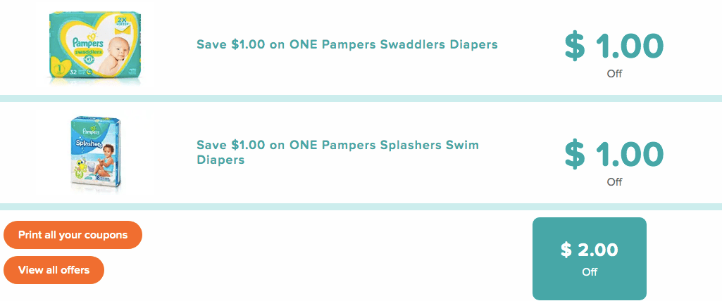 Free Digital Printable Diaper Coupons at Walmart Classy