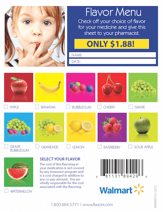 FLAVORx Custom Flavored Medicine for Kids Classy Mommy