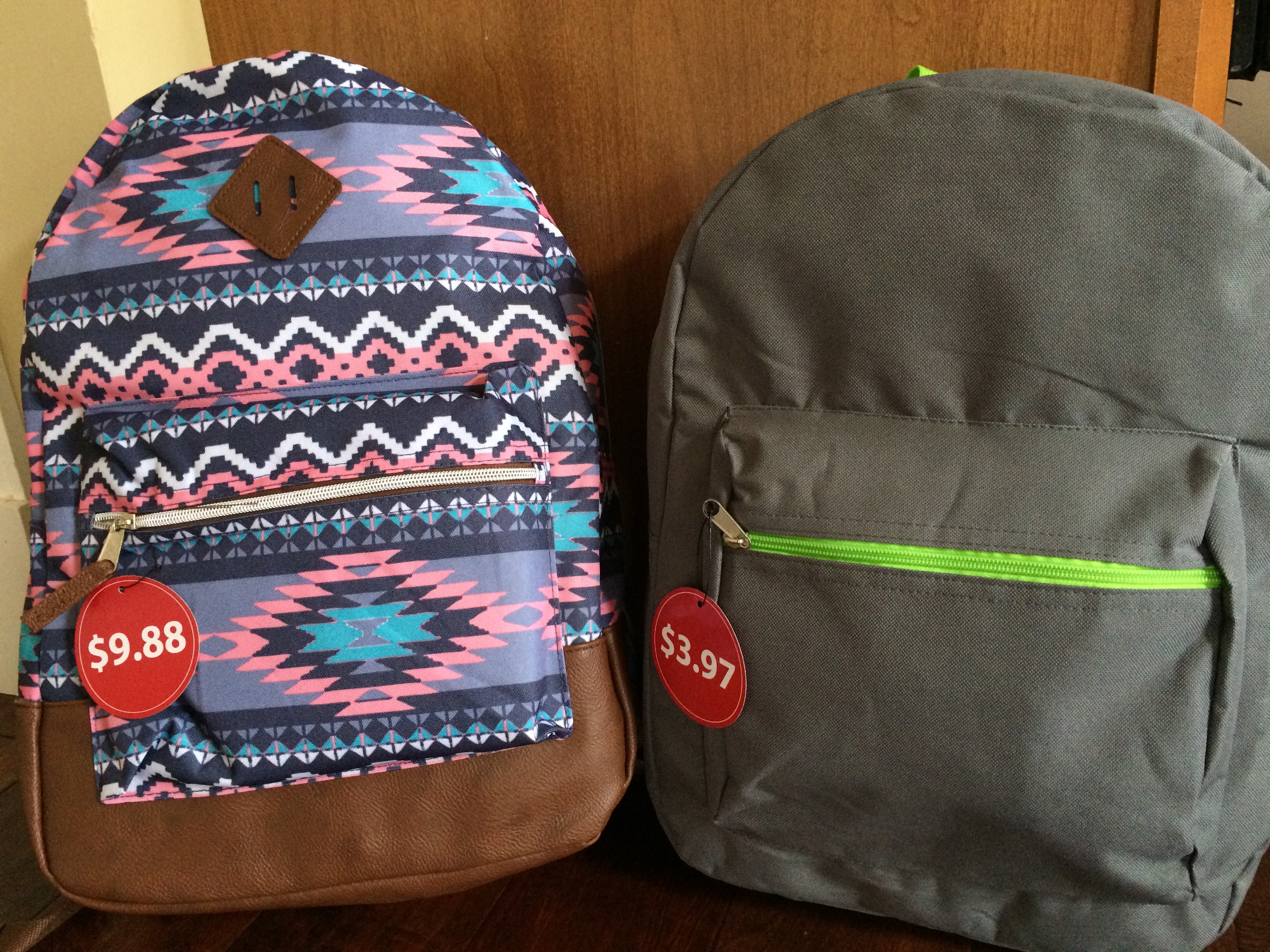 Trendy Inexpensive Backpacks including a Vera Bradley Look Alike