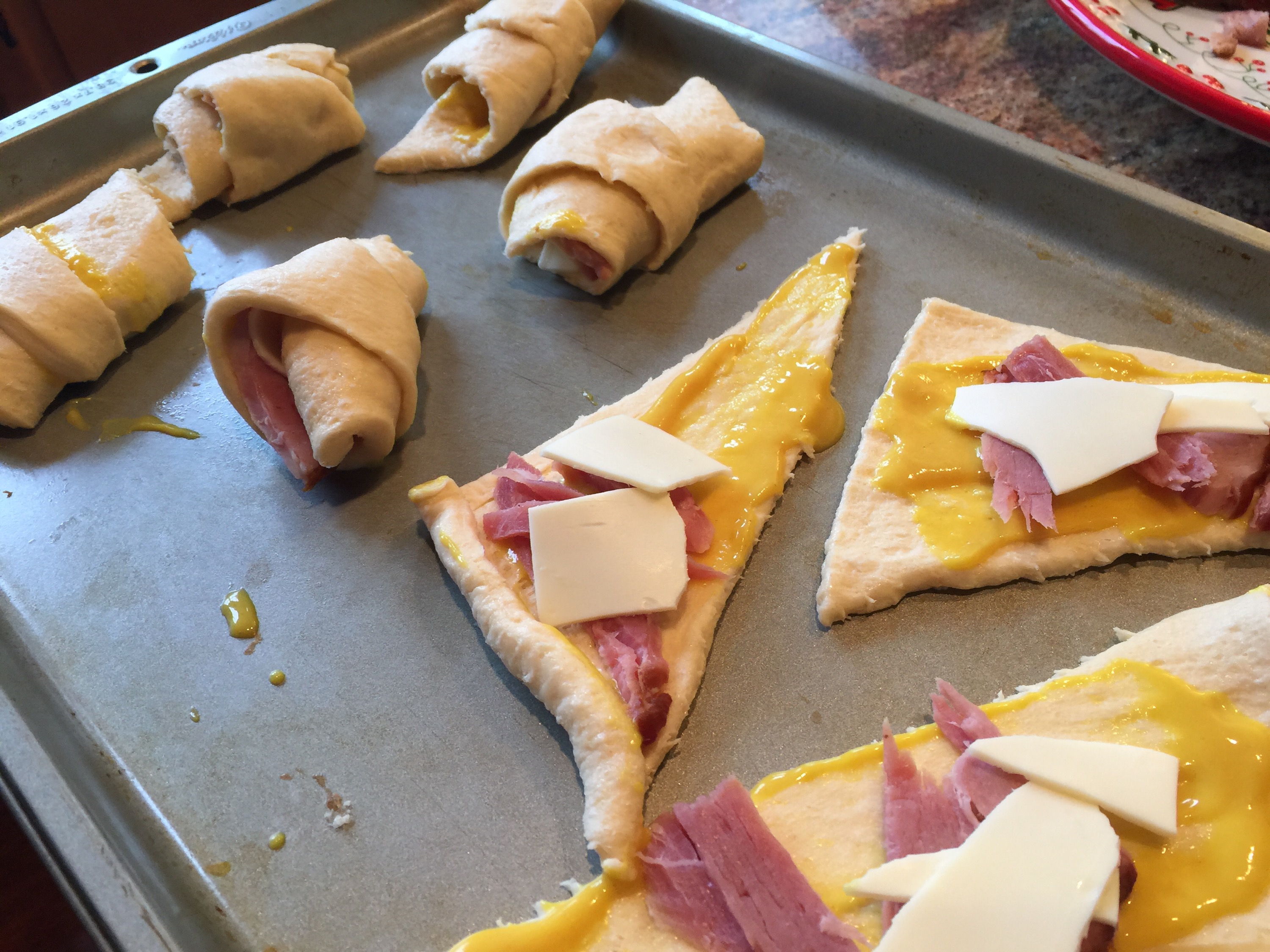 ham and cheese pinwheels crescent rolls