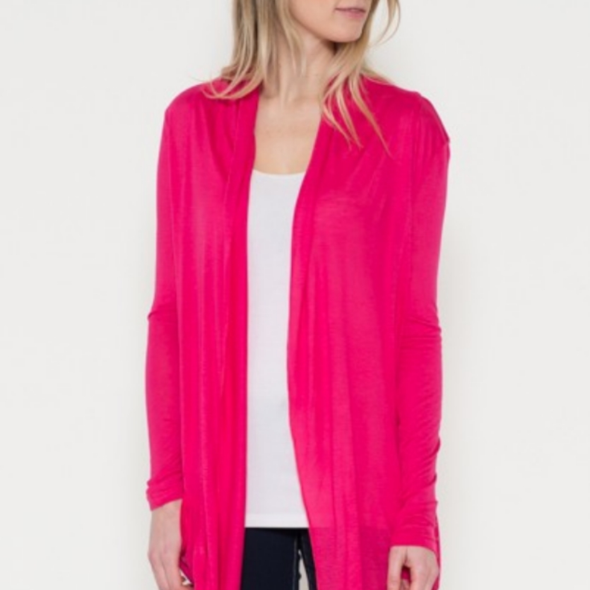 Pink Cardigan Medium Classy Sisters Boutique