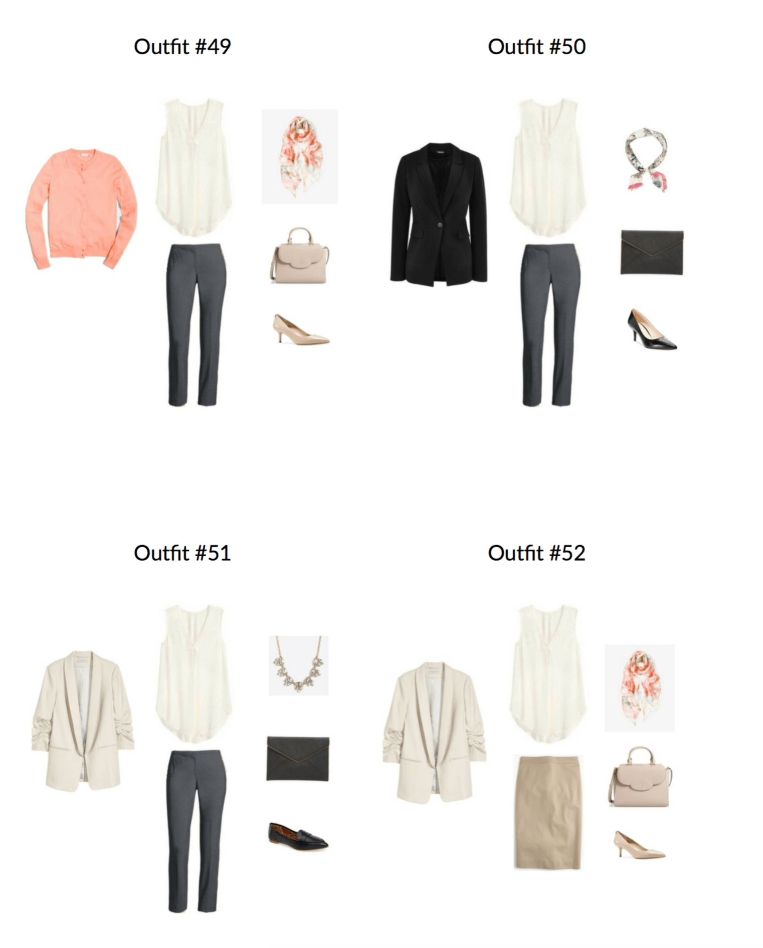 Best Workwear Capsule Wardrobe References