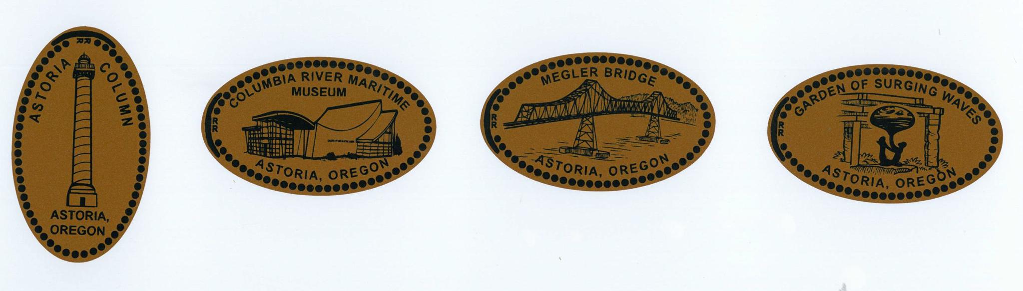 Pressed Pennies Clatsop Coin