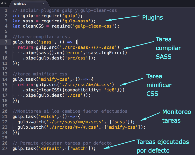 Automatiza y mejora el workflow de tus proyectos con Gulp.js
