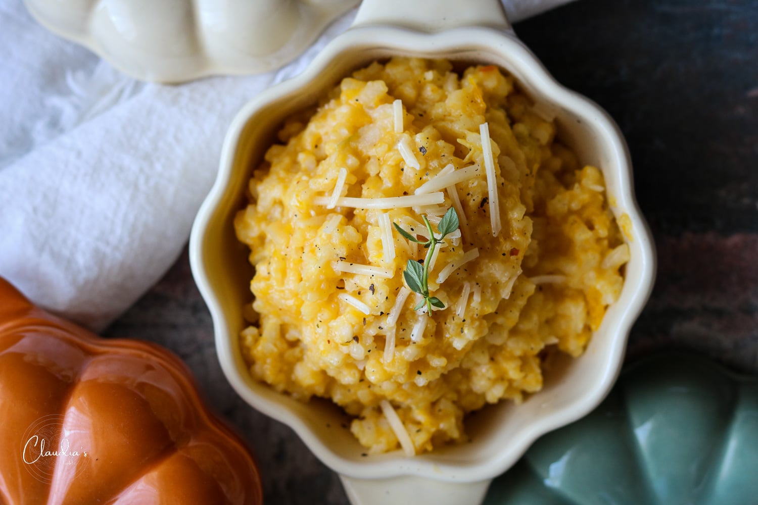 Easy Pumpkin Risotto Claudia's Table
