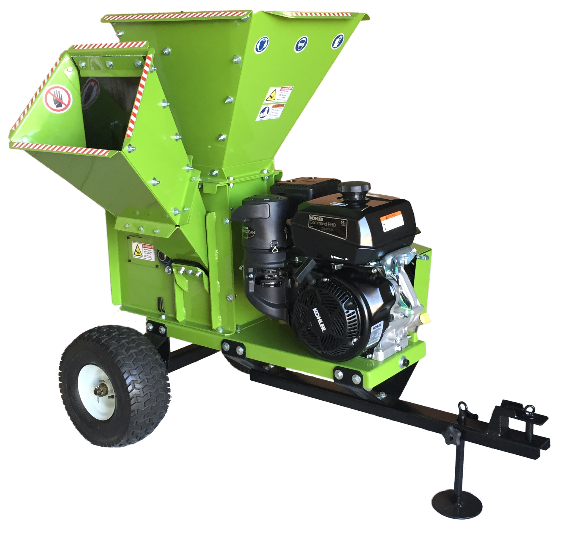 YardBeast 3.5” HeavyDuty Wood Chipper with 429cc Kohler CH440 Engine