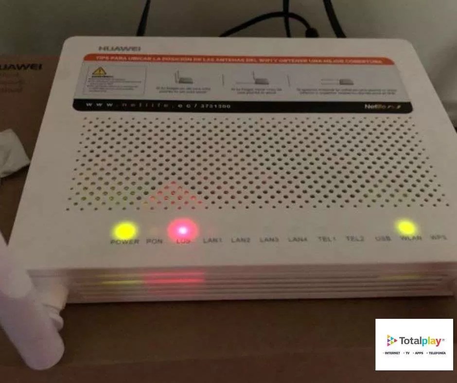 Solucionar luz roja modem Totalplay LOS (Actualizado 2024)