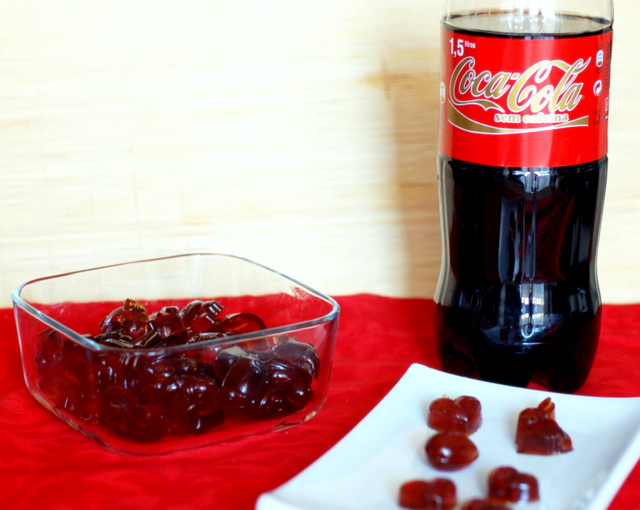 Gomas de cocacola (sem cafeína) • Cocacola gummies (decaf
