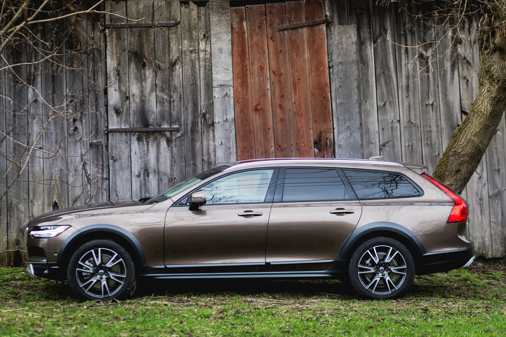 2017 Volvo V90 Cross Country Go Brown or Go Home Clavey's Corner