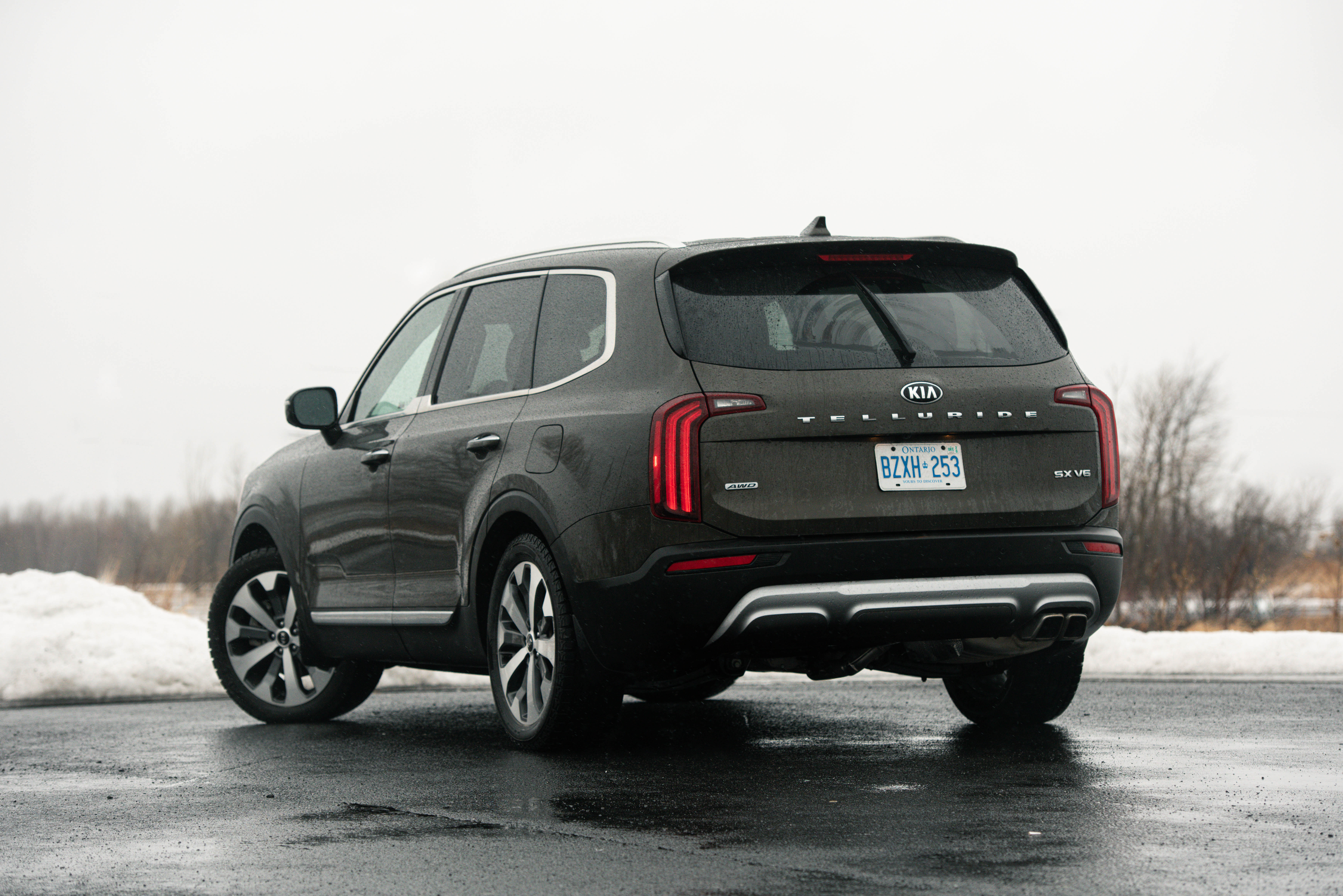 2020 Kia Telluride Rear Three Quarter Clavey's Corner