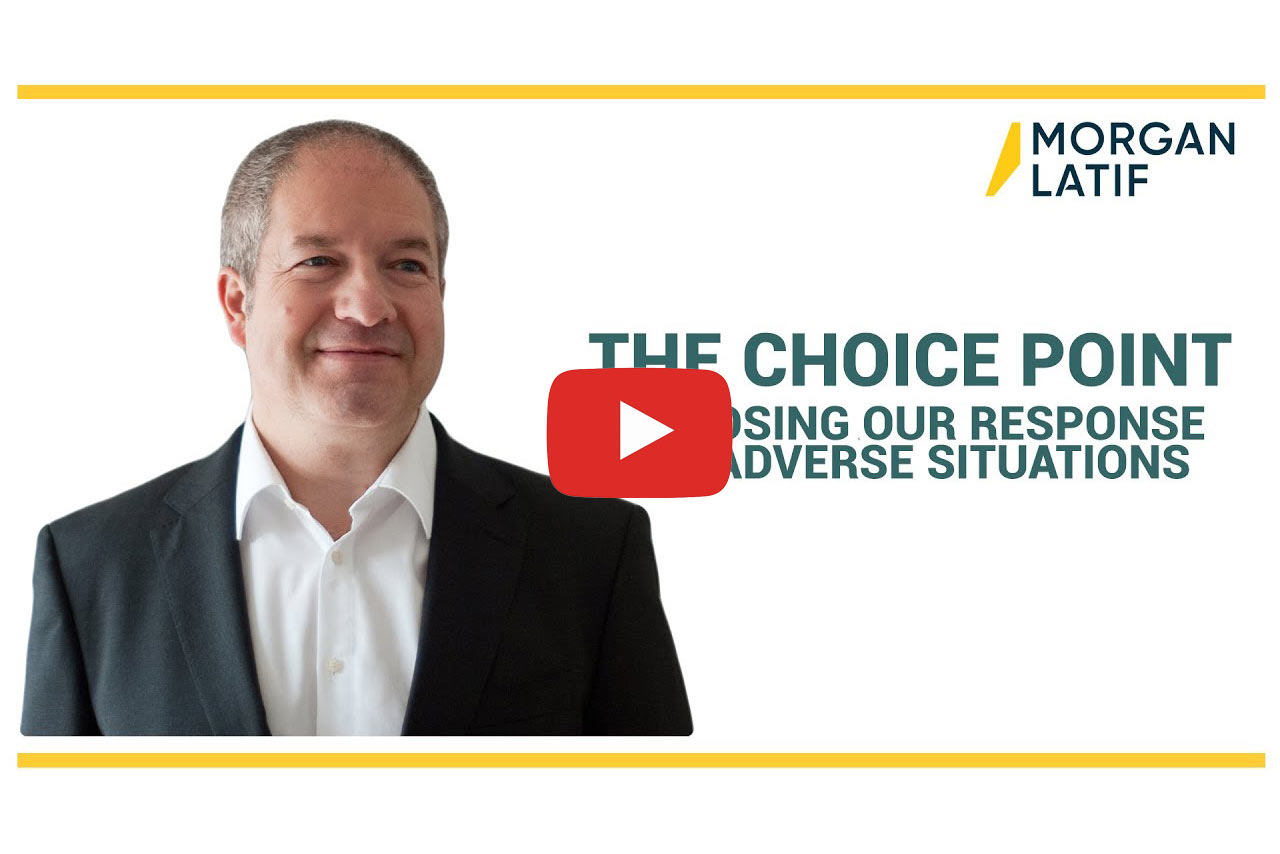 The Choice Point Choosing Our Response to Adverse Situations Claxus