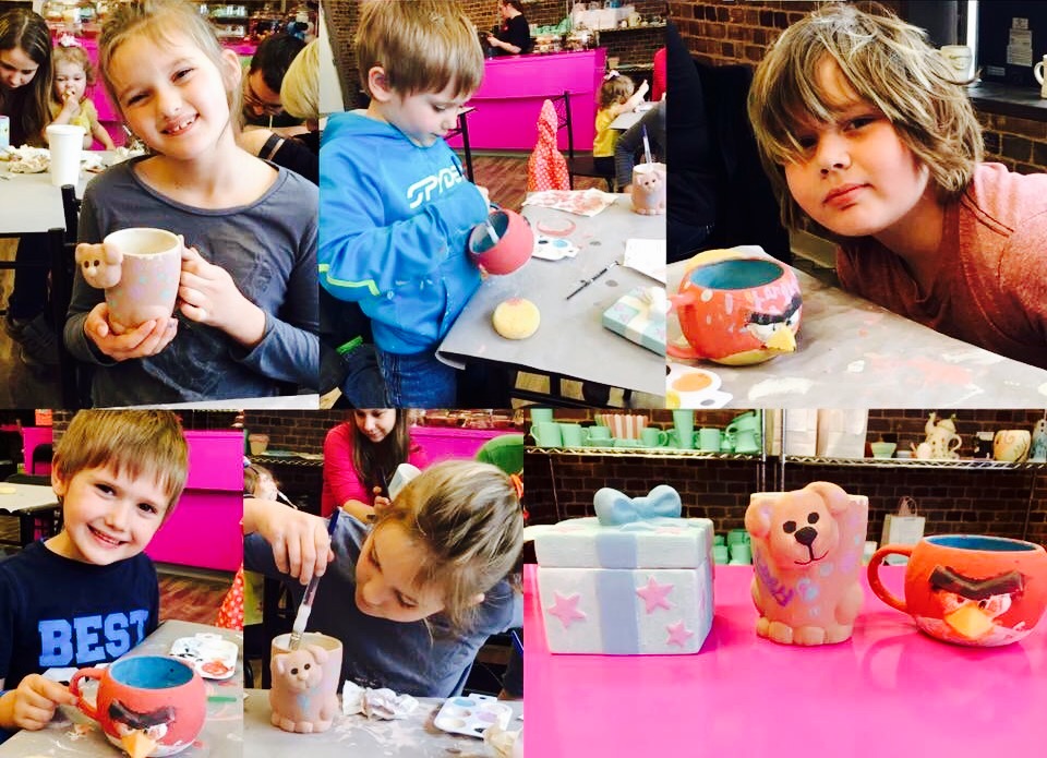 Peeps, Pottery & Pizza Night! Clay & Cupcakes
