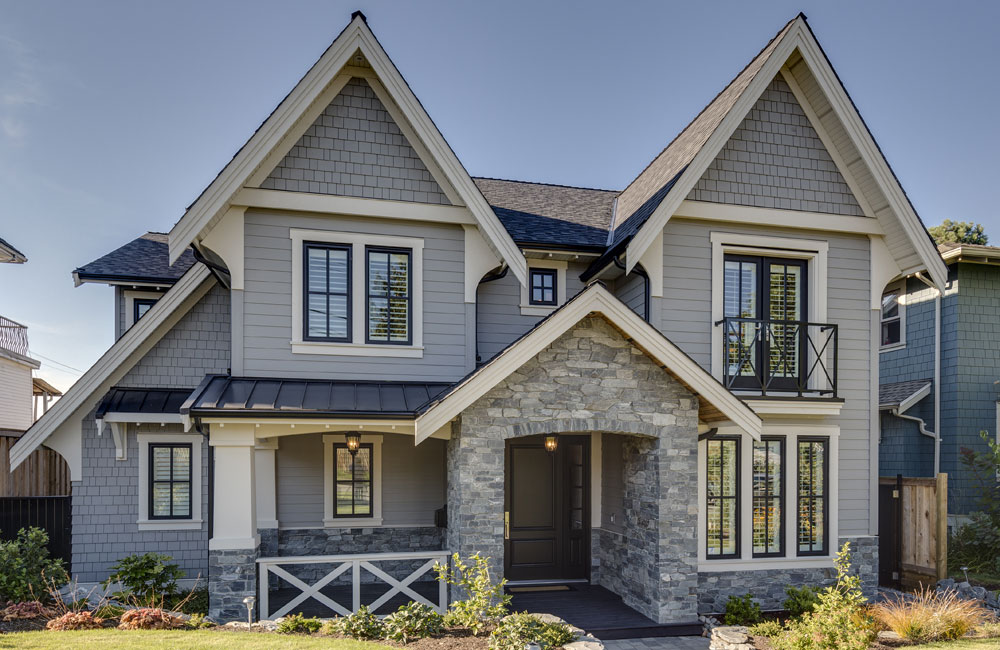 Modern Heritage Home New Westminster BC Clay Construction