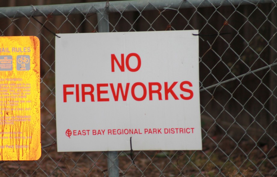 ALERT Sheriff Reminds Residents Of Contra Costa County Fireworks Ban