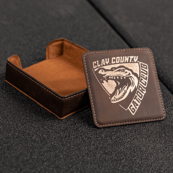 CCGC Coaster Logo Clay County Gator Club