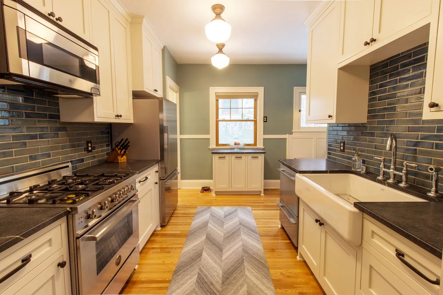 The Walden North Shore Kitchen Tile Backsplash by Clay Squared