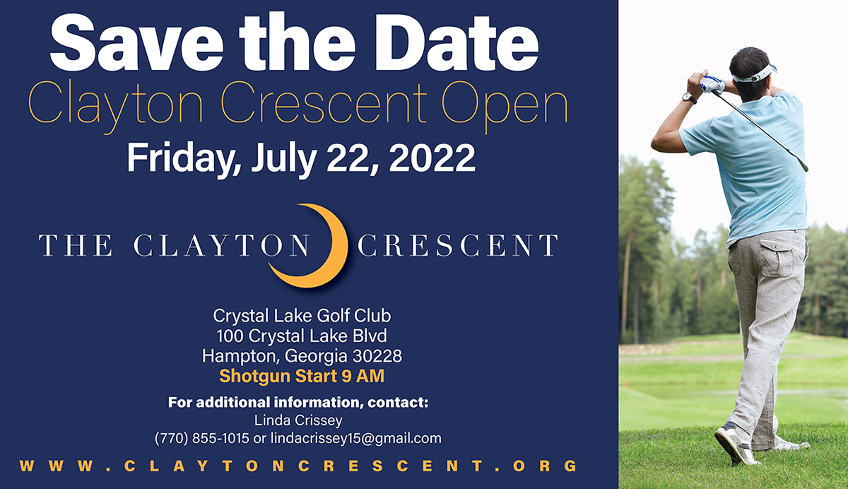 Clayton Crescent Open golf tourney July 22 The Clayton Crescent