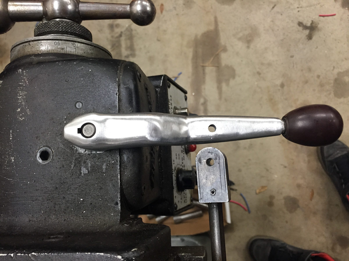 Bridgeport Mill Lever Repair Clayton Miller