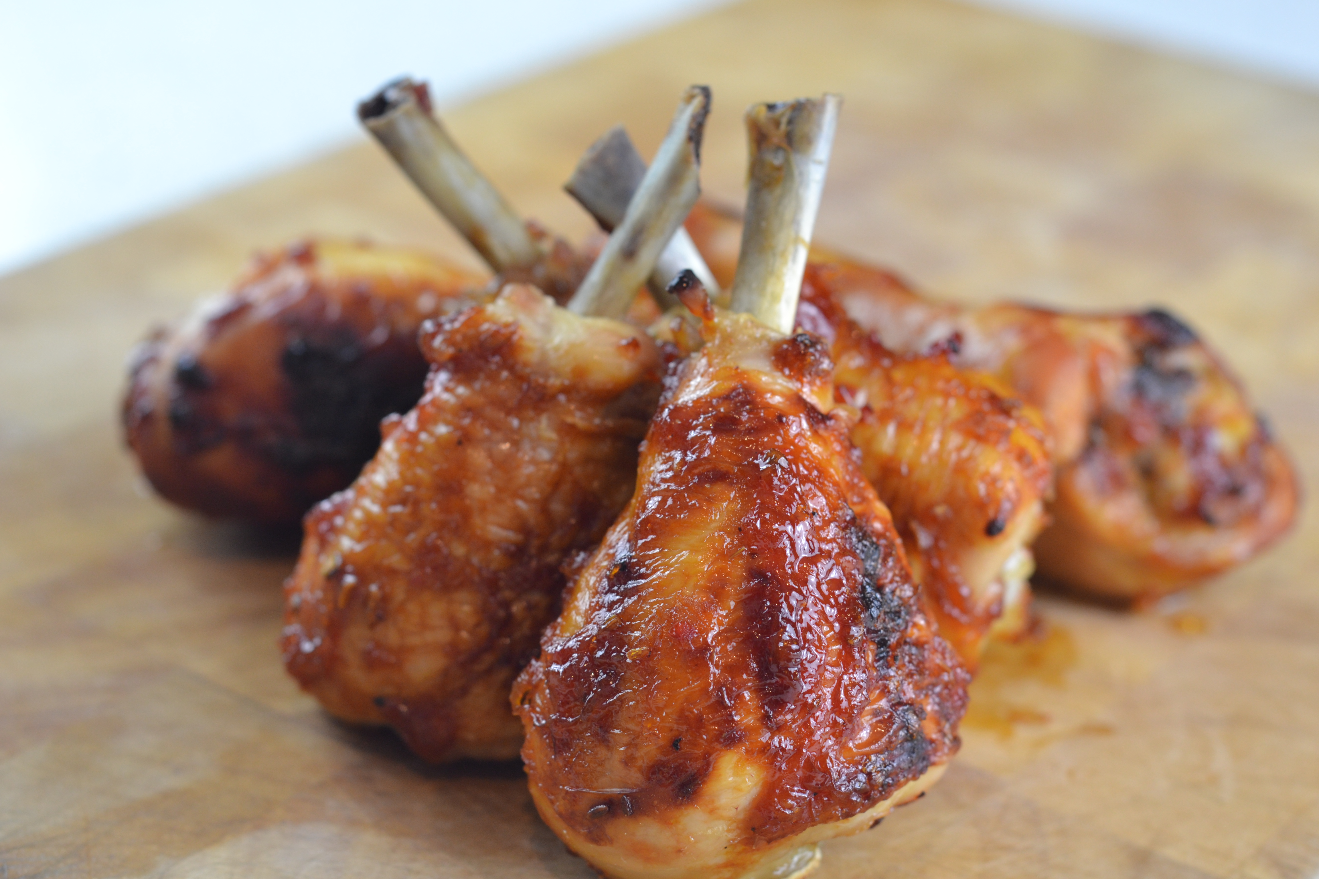 bbq chicken lollipops