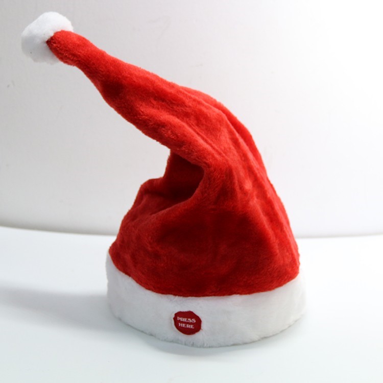 36cm Animated Musical Christmas Hat CLC Imports