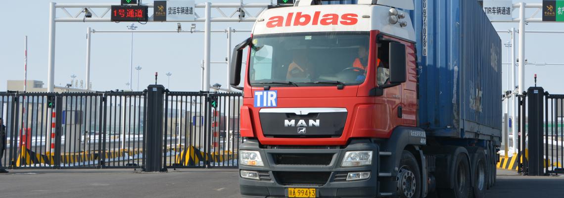First TIR transport from Europe to China arrives in only 12 days