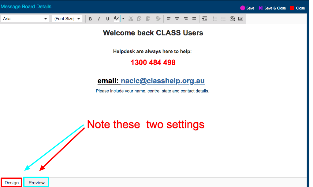 Message Board CLCs Australia