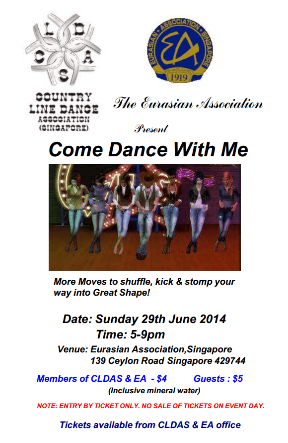 Come Dance With Me Line Dance Jam ECH Country Line Dance