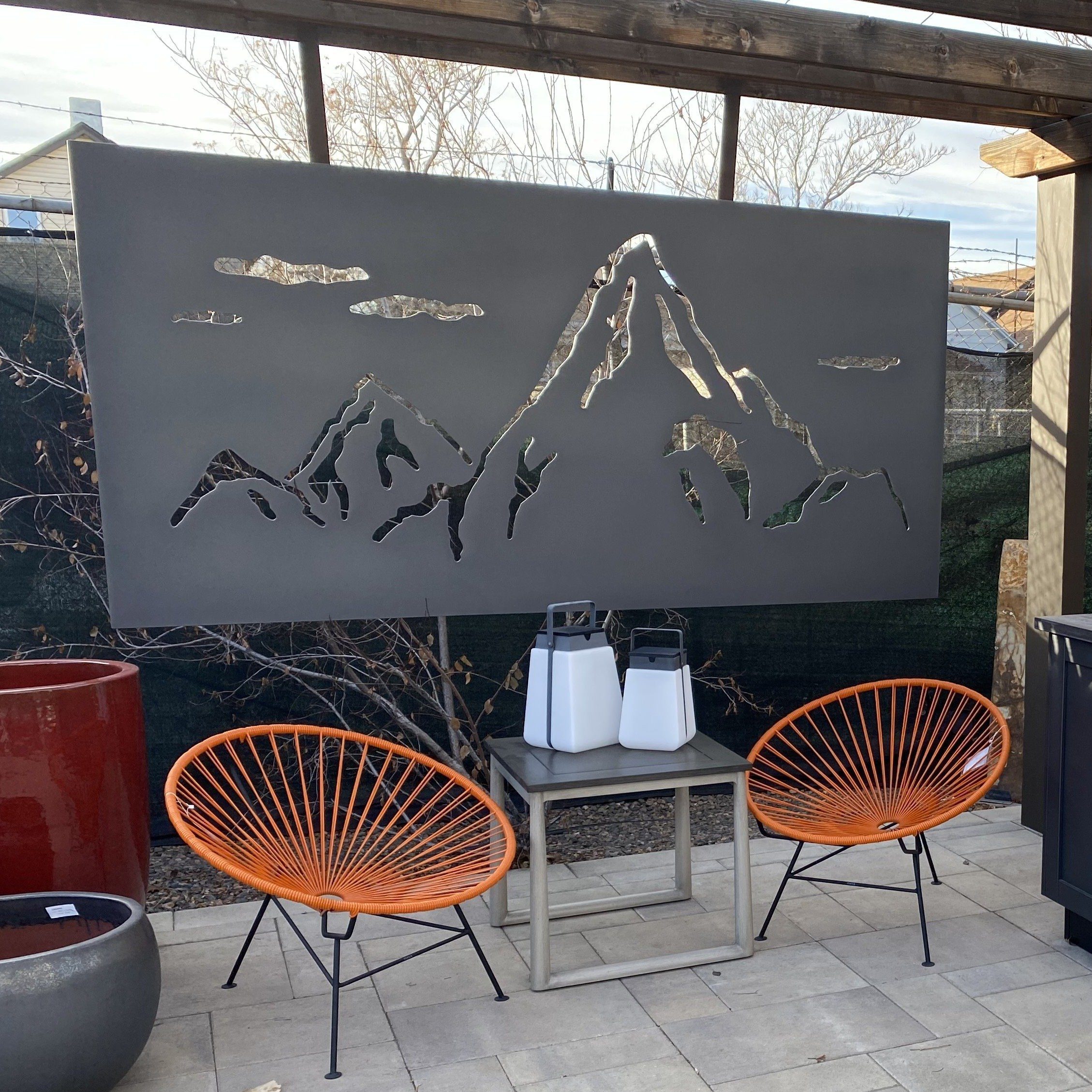 Mountain Outdoor Wall Art Creative Living