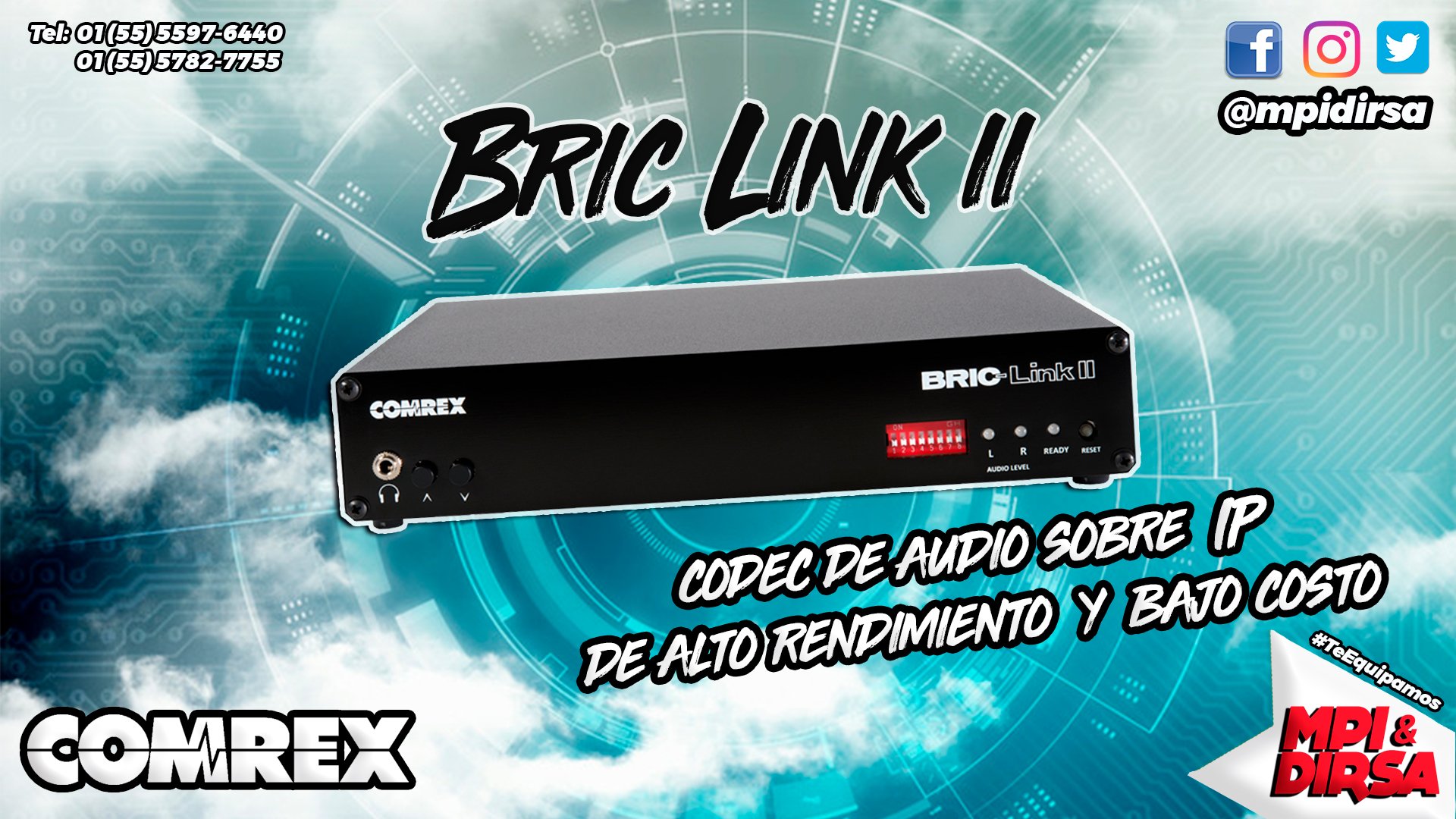 BRIC-Link II | Comrex – MPI & DIRSA
