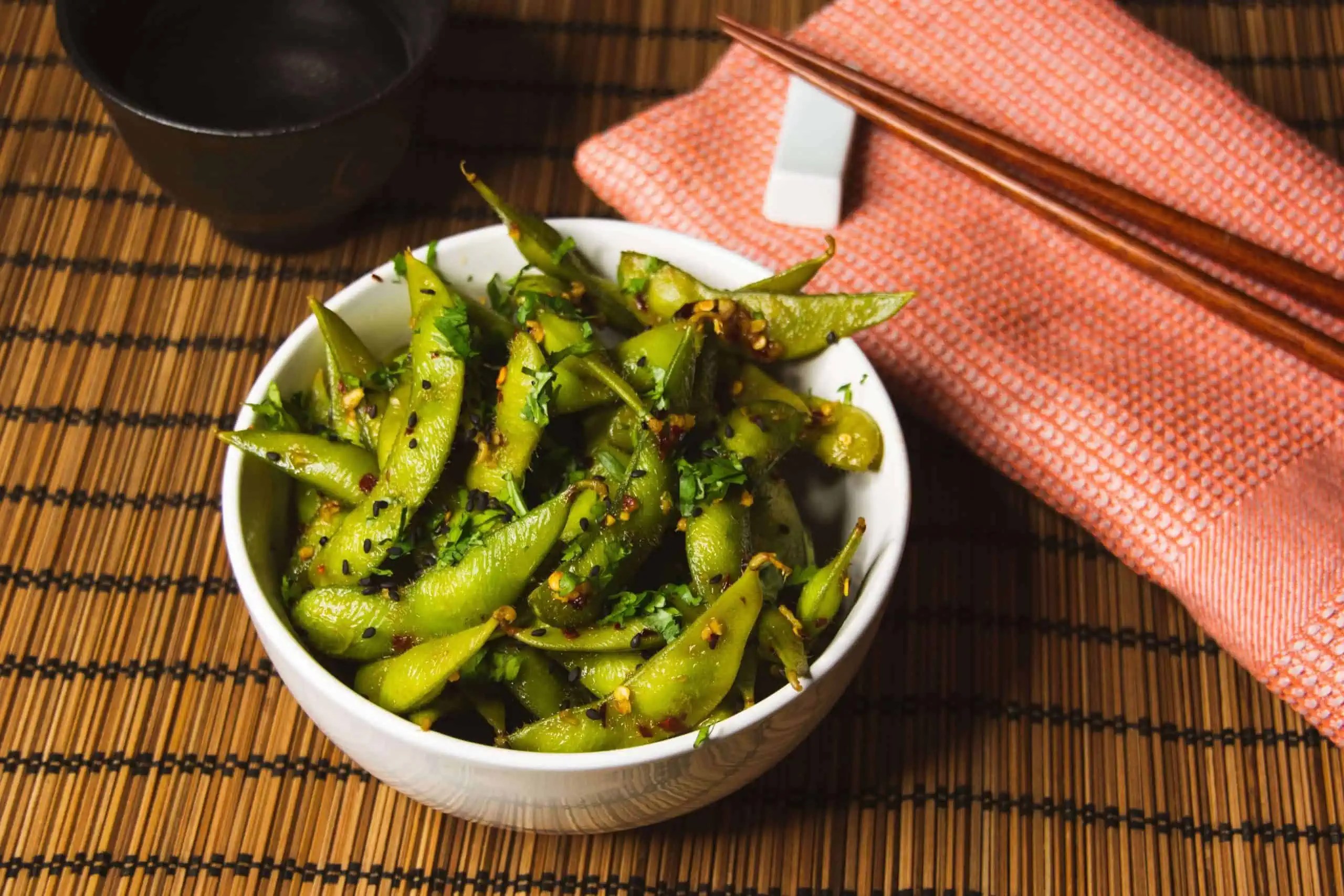 Vietnam style full flavour edamame Clean Bites