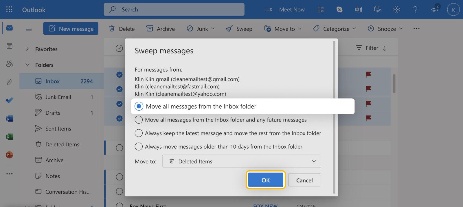 How To Automatically Move Emails To A Folder In Outlook