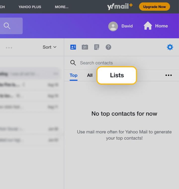 How to Create a Distribution List in Yahoo Mail