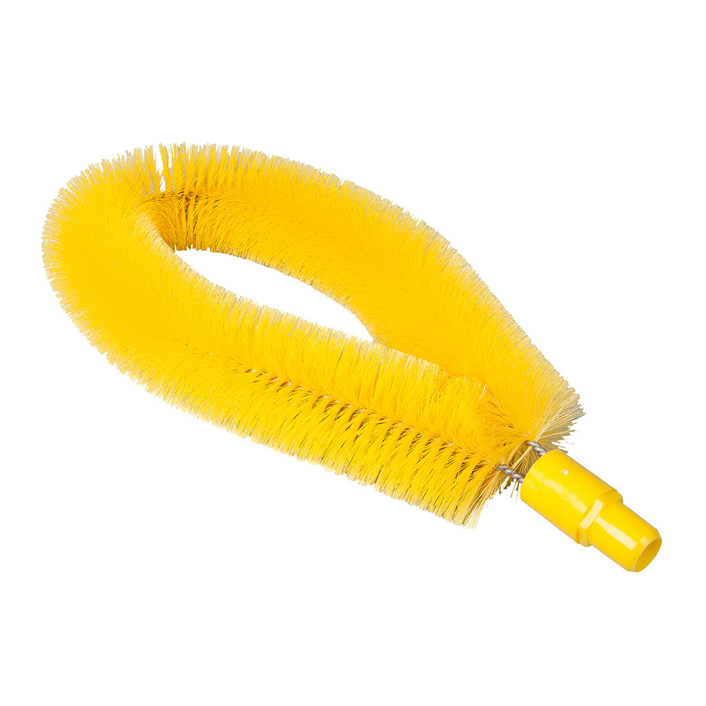 Outside Tube Cleaning Brush with thread ø100 mm PBT 0.3. Cleanable Co
