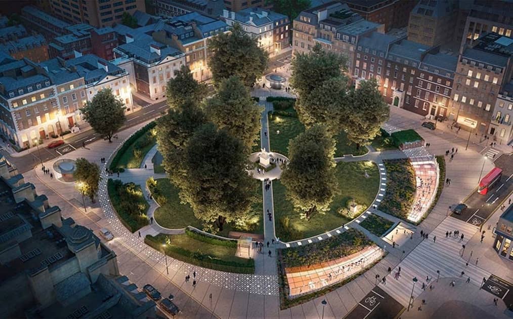 Cavendish Square se transformará en el 'Oasis' de Oxford Street