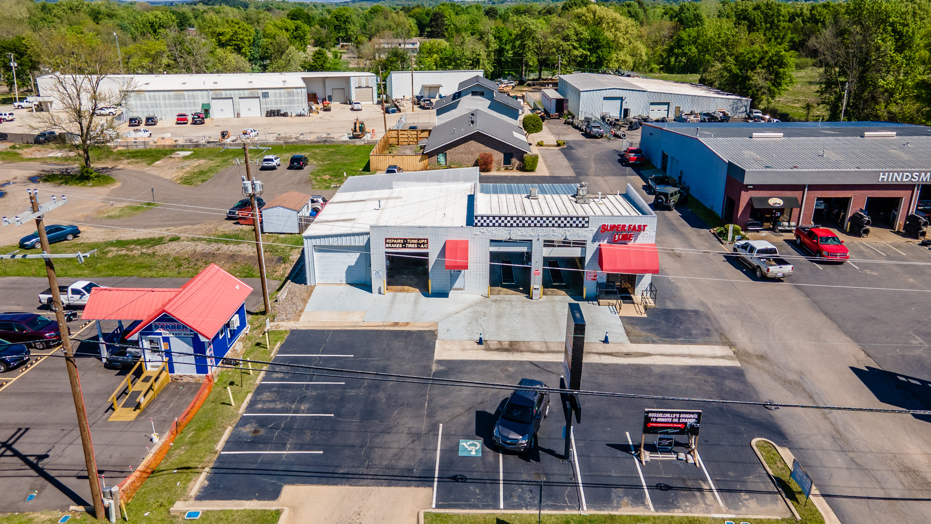 Oil Change in Russellville SuperFast Splash Car Wash