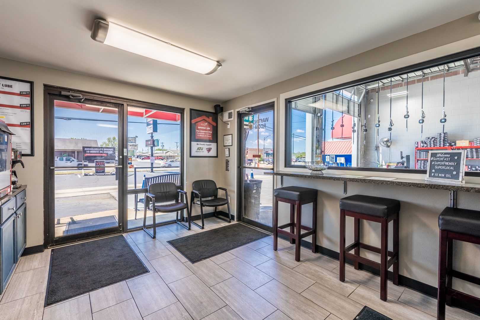 Oil Change in Russellville SuperFast Splash Car Wash