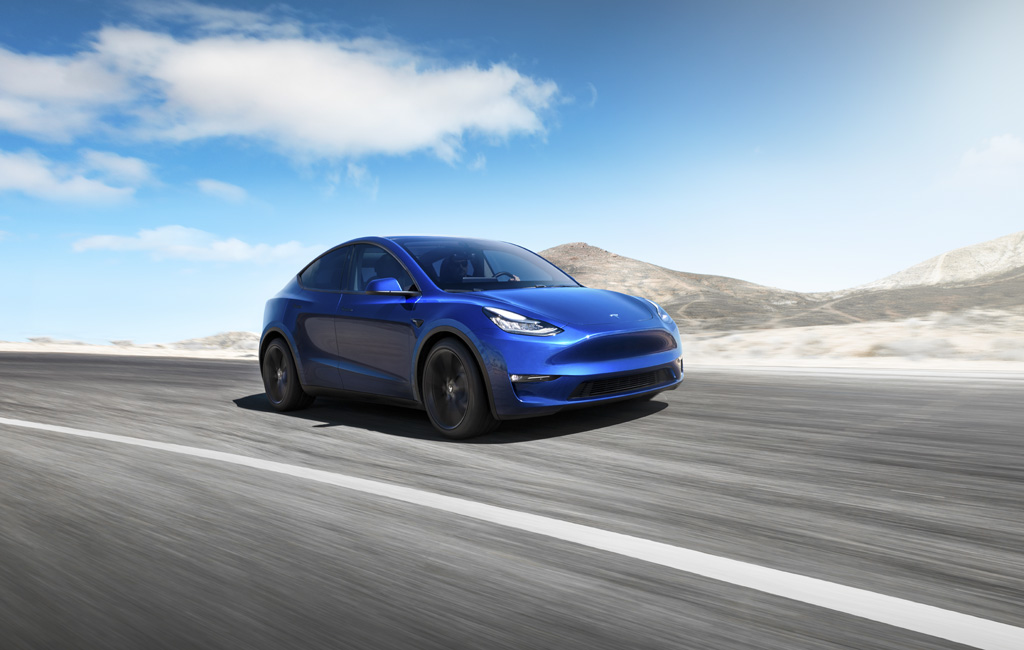 Tesla Model Y Clean Charge Network