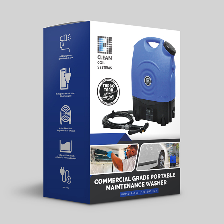 Turbo Tank Portable Commercial Air Conditioner Washer