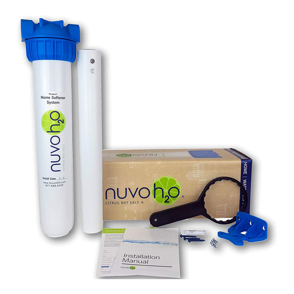 Nuvo H2O Water softeners Review Clean Cool Water